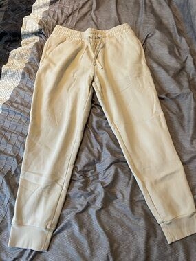 tek gear Light Beige Men's Jogger Sweatpants - Drawstring Cuffs
